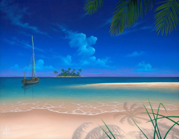 Transportation | Serenity Beach Wallpaper Mural Transportation Transportation