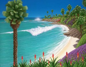 Trees | August Afternoon Wall Mural Beach & Tropical Beach & Tropical