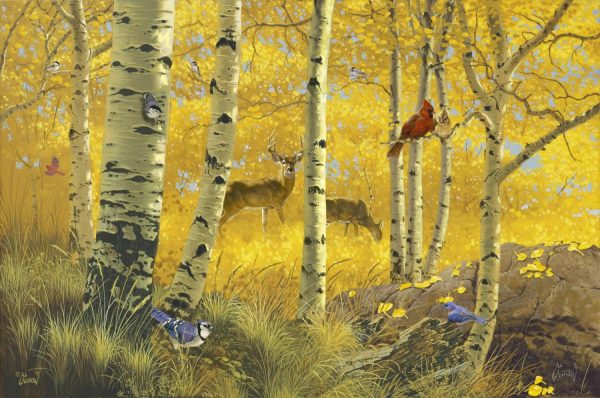 Trees | Autumn Delight Wall Mural Animals Animals