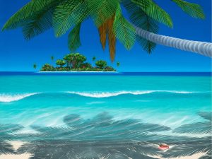 Trees | Beach Music Wall Mural Beach & Tropical Beach & Tropical