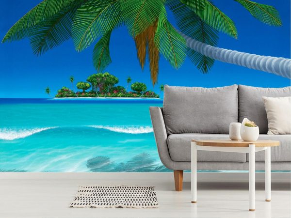 Trees | Beach Music Wall Mural Beach & Tropical Beach & Tropical