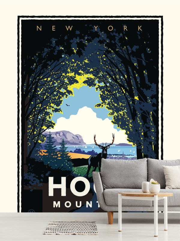 Trees | Hook Mountain On The Hudson Wallpaper Mural Trees Trees