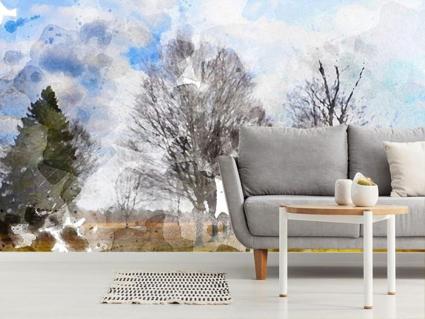 Trees | Landscape 4911 Wall Mural Art & Graphics Art & Graphics