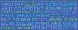 Colors | Motivational Word Cloud Wall Mural Art & Graphics Art & Graphics