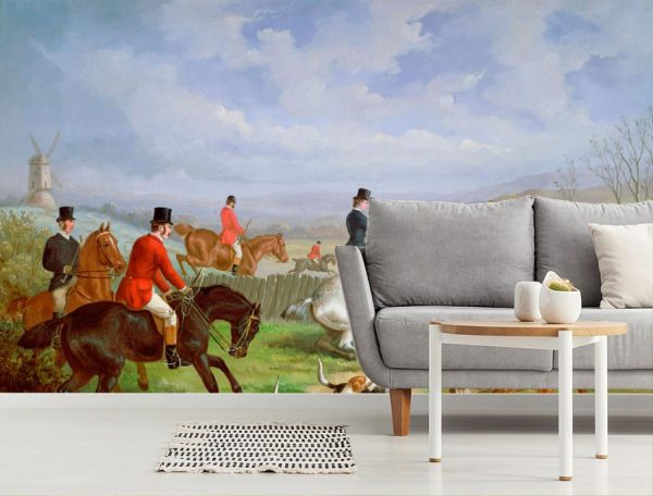 Fine Art | Over The Fence Mural Wallpaper Fine Art Fine Art