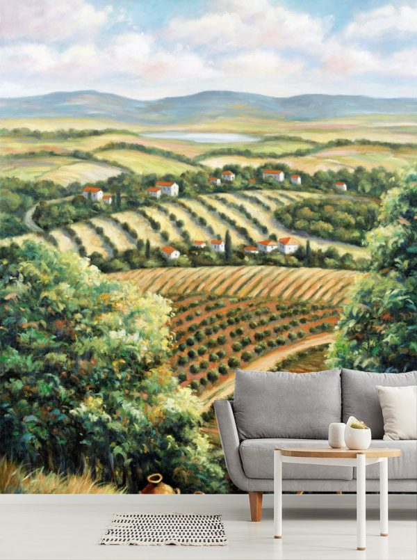 Italian | Valley D Wallpaper Mural Italian Italian