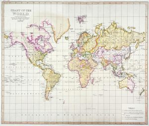 Maps & Flags | Chart of the World Wall Mural Maps & Flags Maps & Flags