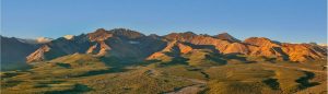 Nature | Early Light on the Polychrome Hills of Denali Wall Mural Extra Large Extra Large