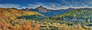 Landscapes & Scenic | Mt. Sneffels Sunset Wall Mural Extra Large Extra Large