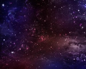 Space | Red And Blue Space Sky Mural Wallpaper Space Space