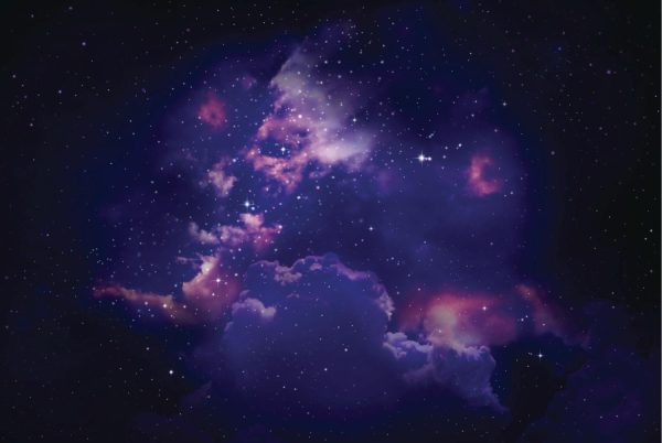 Space | Ultra Violet Nebula Wall Mural Space Space